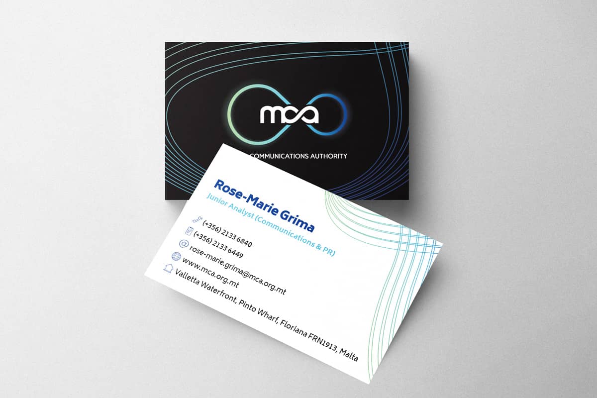mca business card