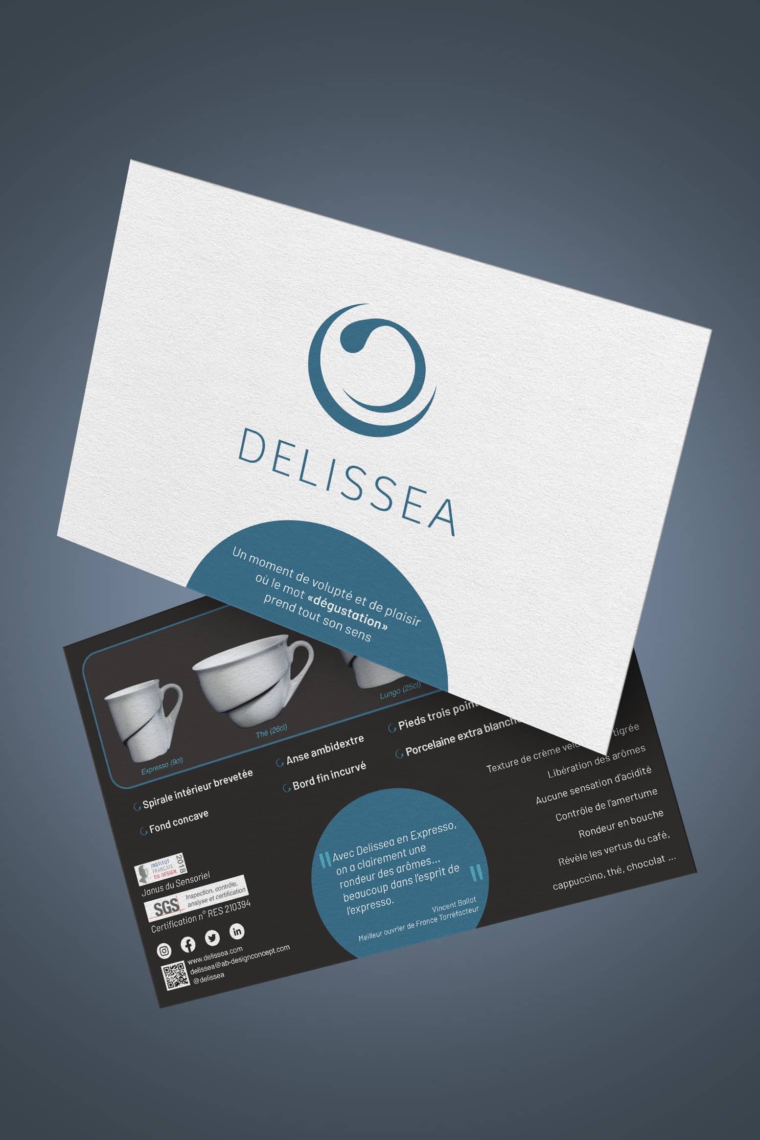 delissea's brand flyer