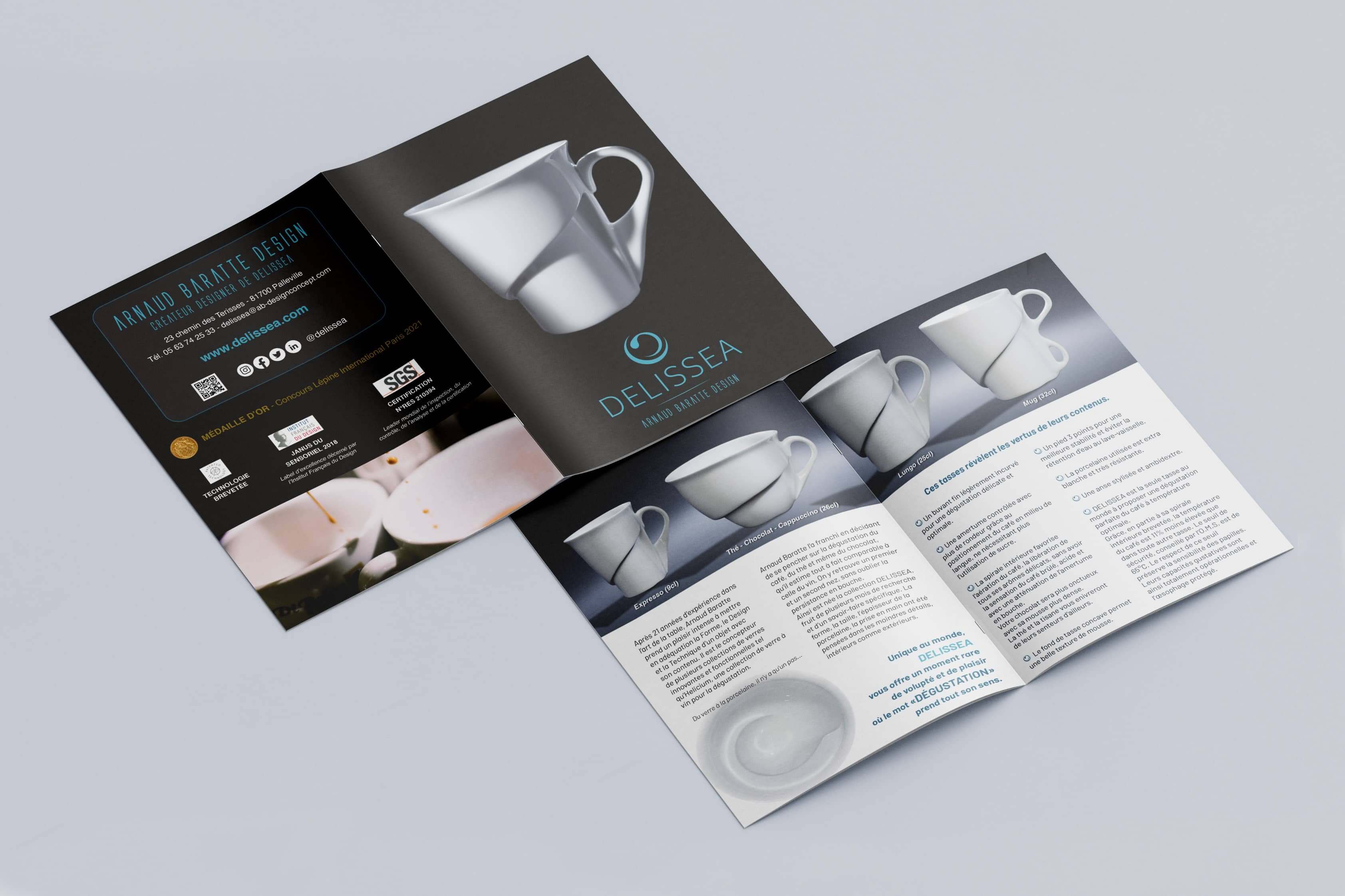 delissea's brand flyer