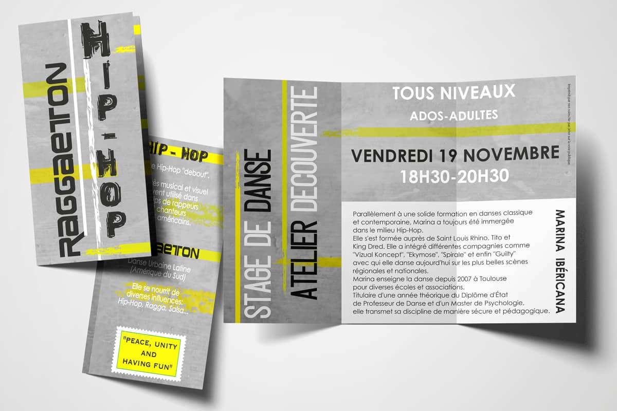 krysalid poster and flyer training