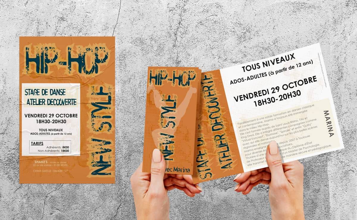 krysalid poster and flyer training