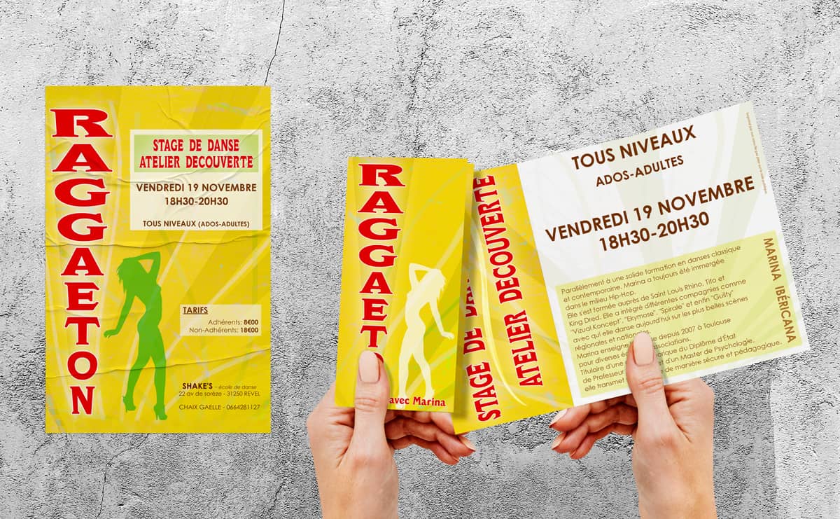 krysalid poster and flyer training