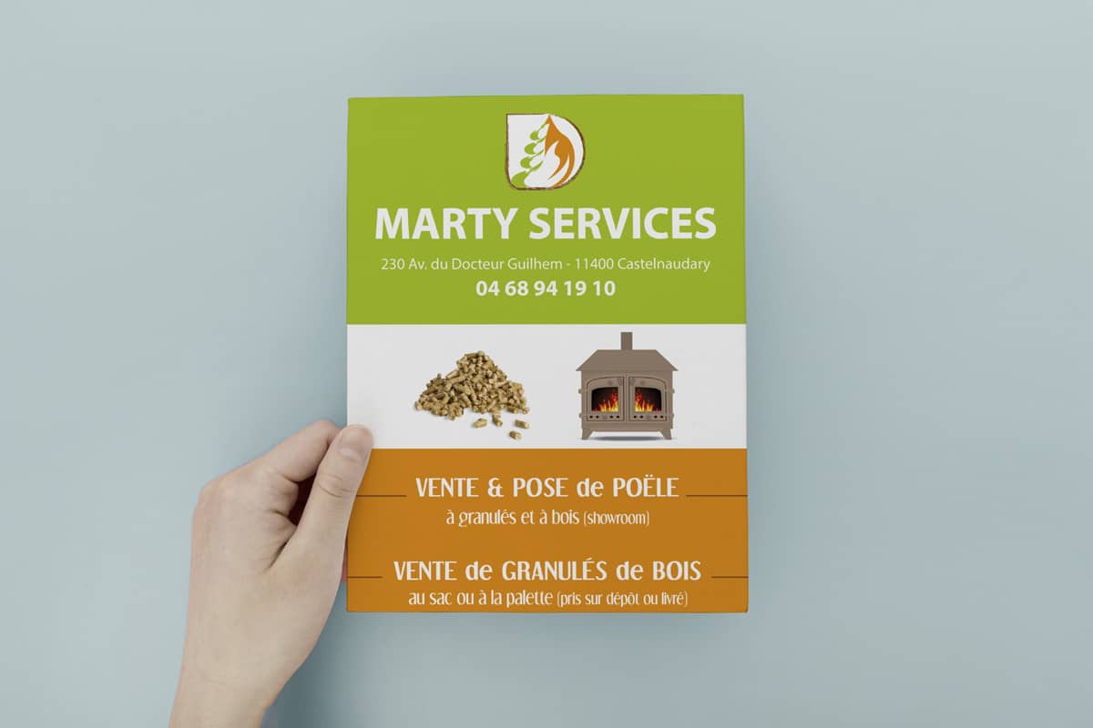 marty services flyer