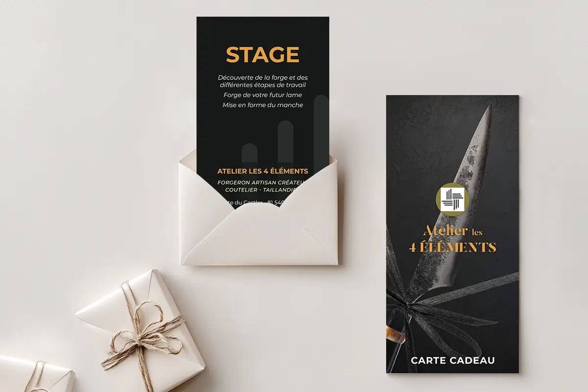 mockup carte cadeau
