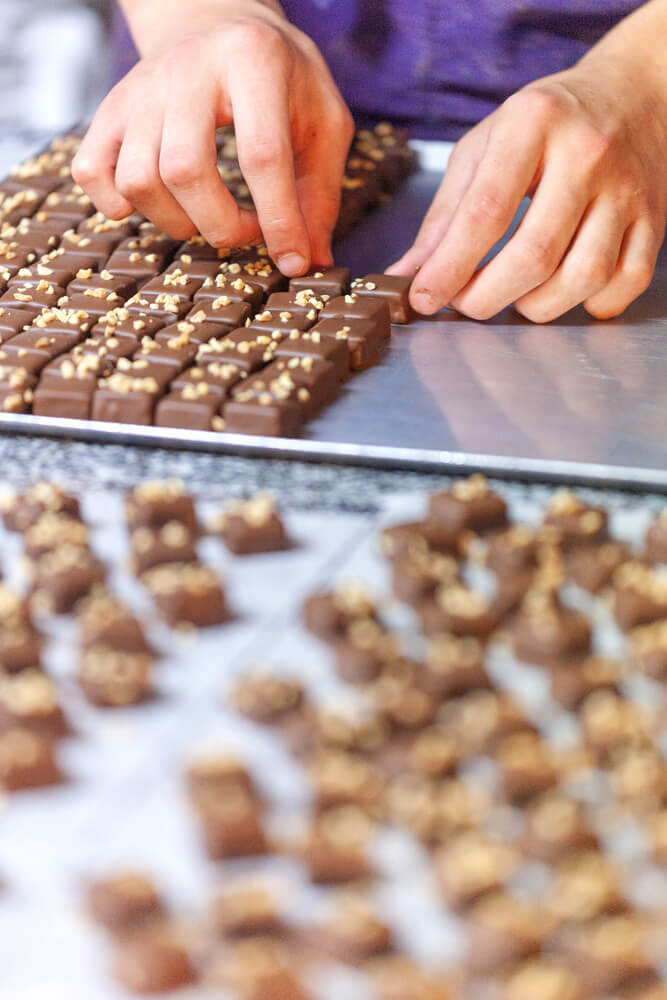 Chocolatier - préparation chocolat