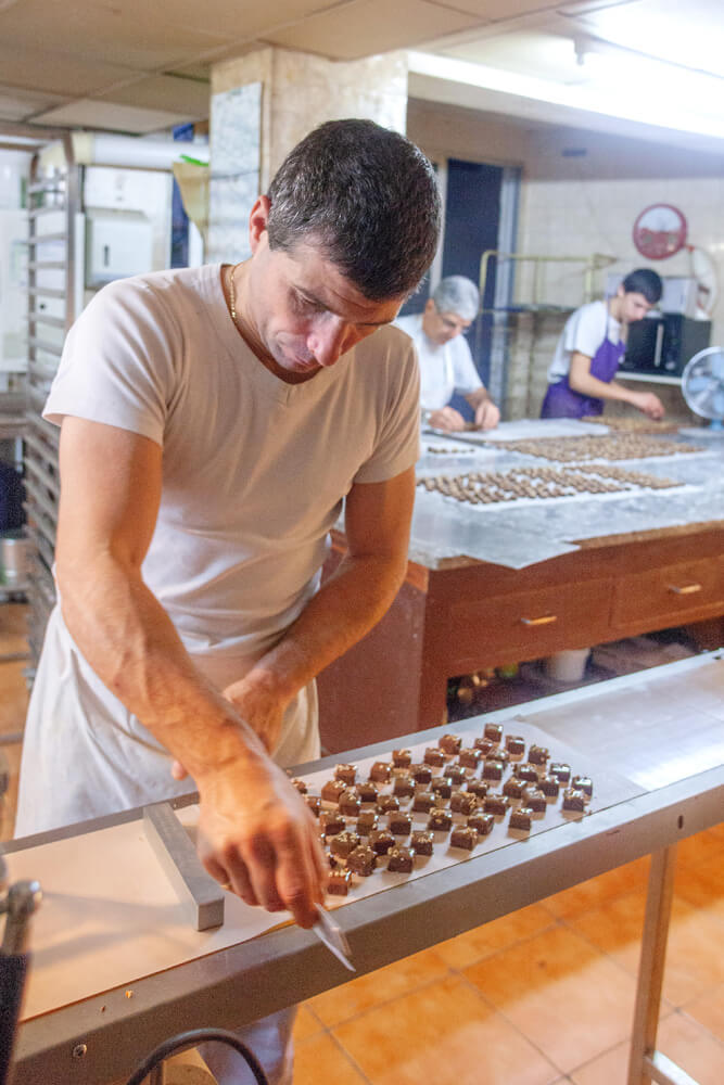 Chocolatier - préparation chocolat