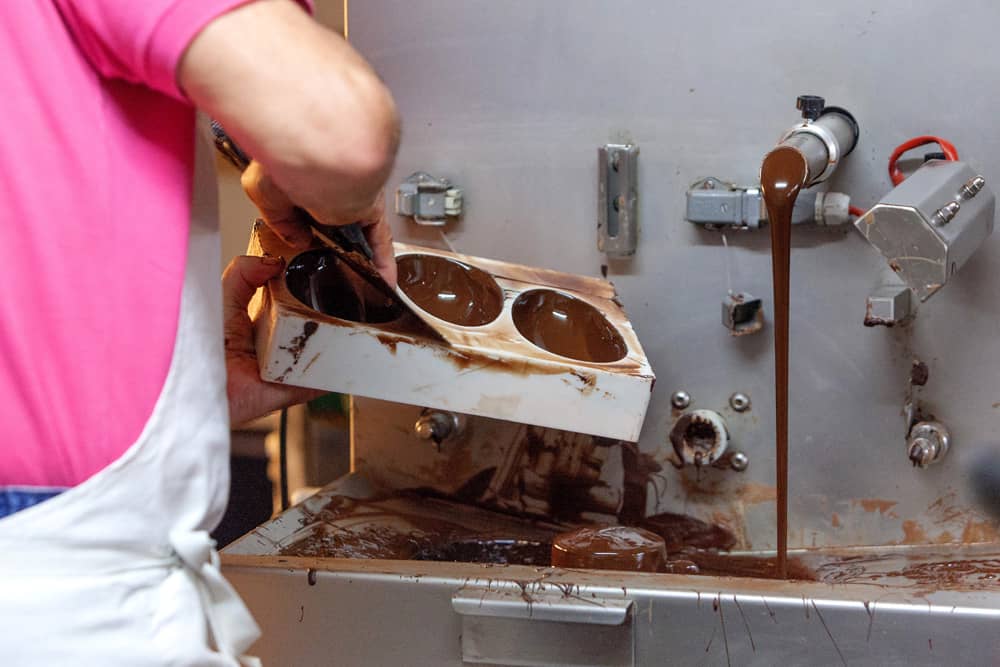 Chocolatier - préparation chocolat