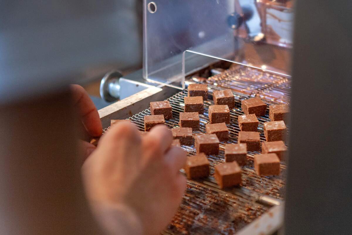 Chocolatier - préparation chocolat