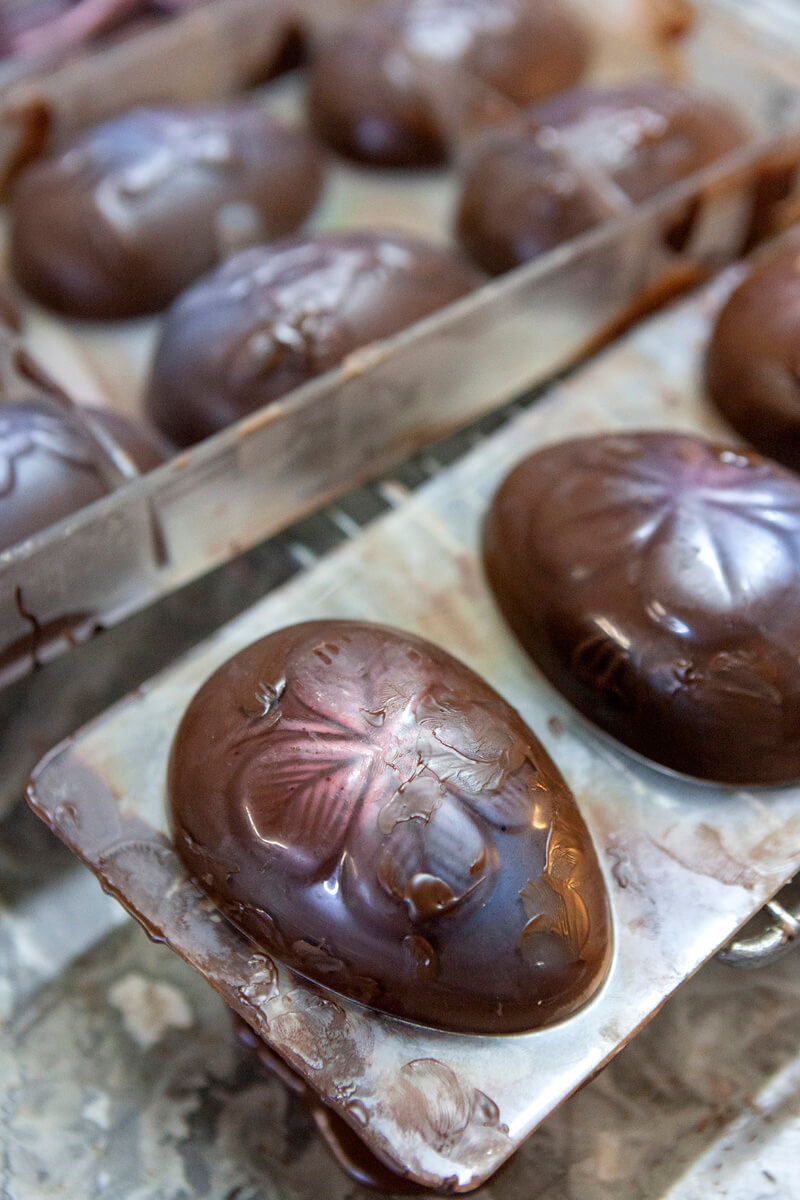 Chocolatier - préparation chocolat