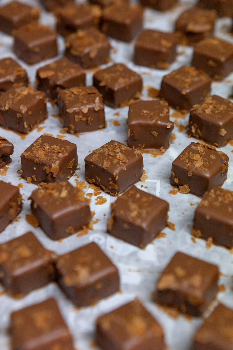 Chocolatier - préparation chocolat