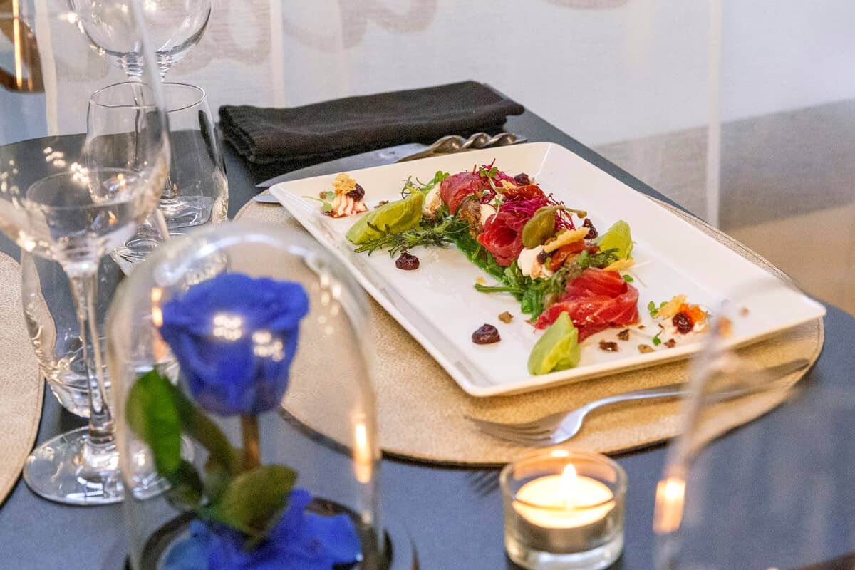 plat du restaurant la table de durfort