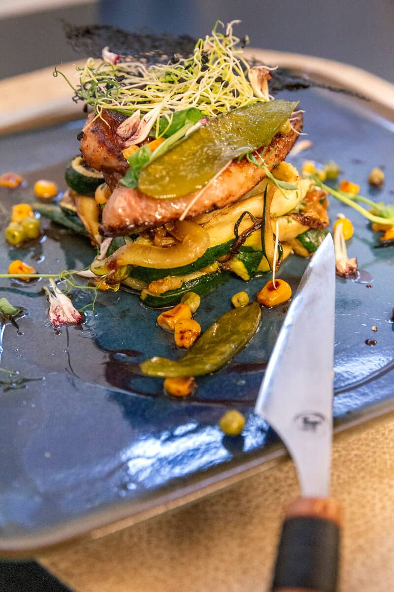 plat du restaurant la table de durfort